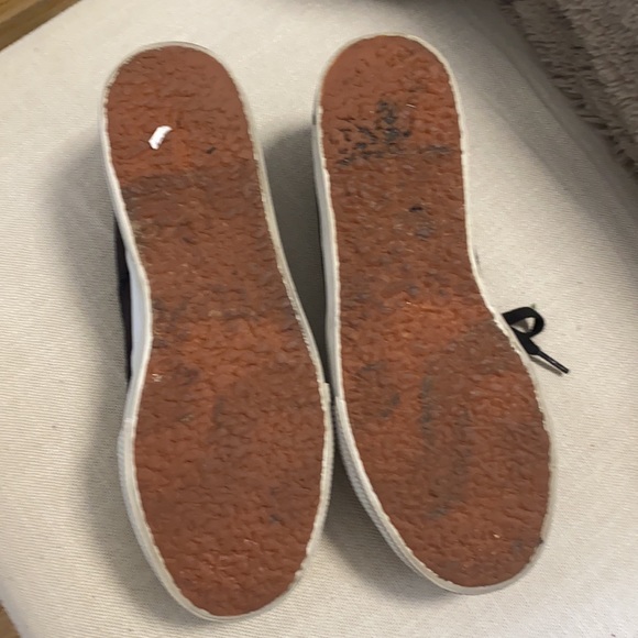 2790 Platform Sneaker in Black & White Sole - Picture 5 of 5